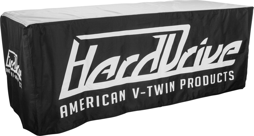 Harddrive Table Cover Grey Black 6' X 30"