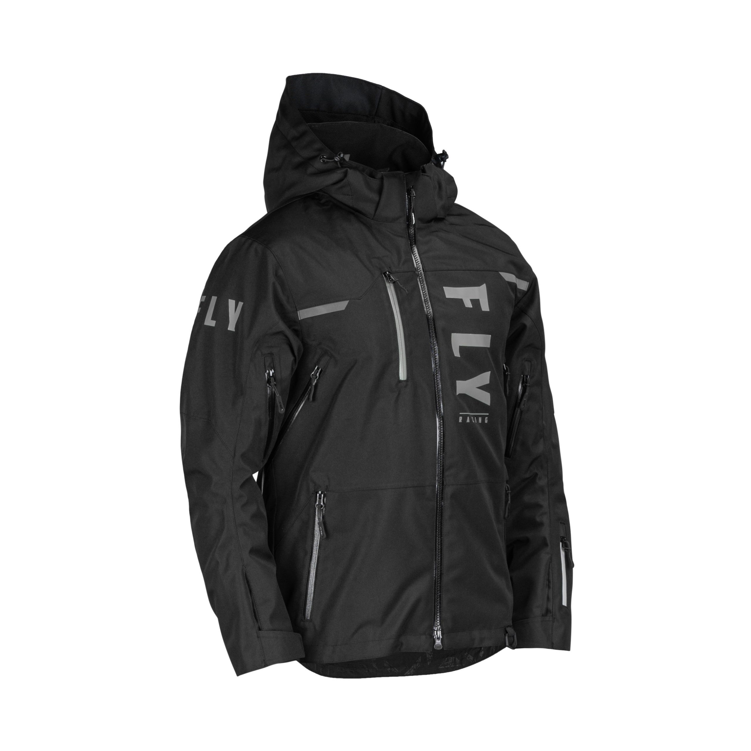 FLY RACING CARBON JACKET BLACK LG - 470-5200L