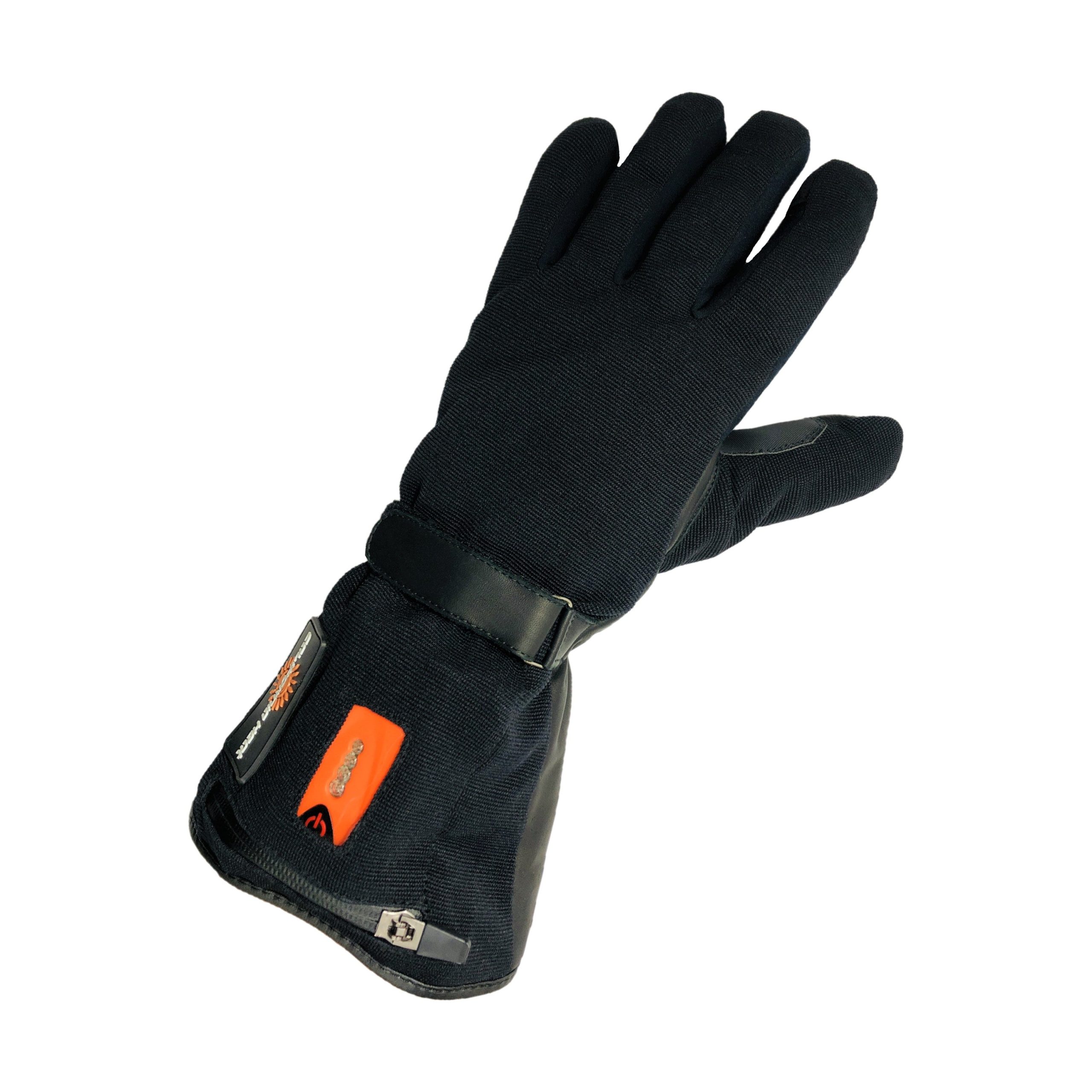 CALIFORNIA HEAT 7V ACTIVFLEXX GLOVES BLACK MD - 472-5071M
