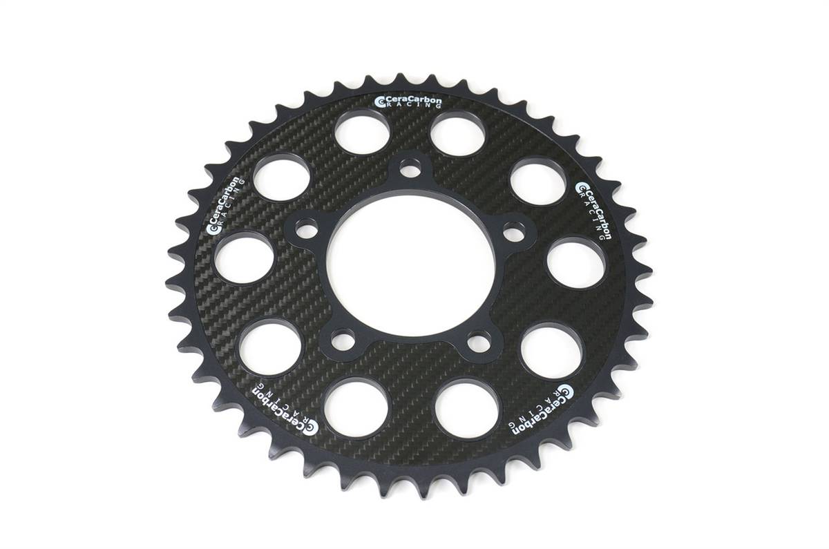 Brocks Suzuki CeraCarbon Hybrid Rear Sprocket Busa (08-24) 44 Tooth (530 Chain)