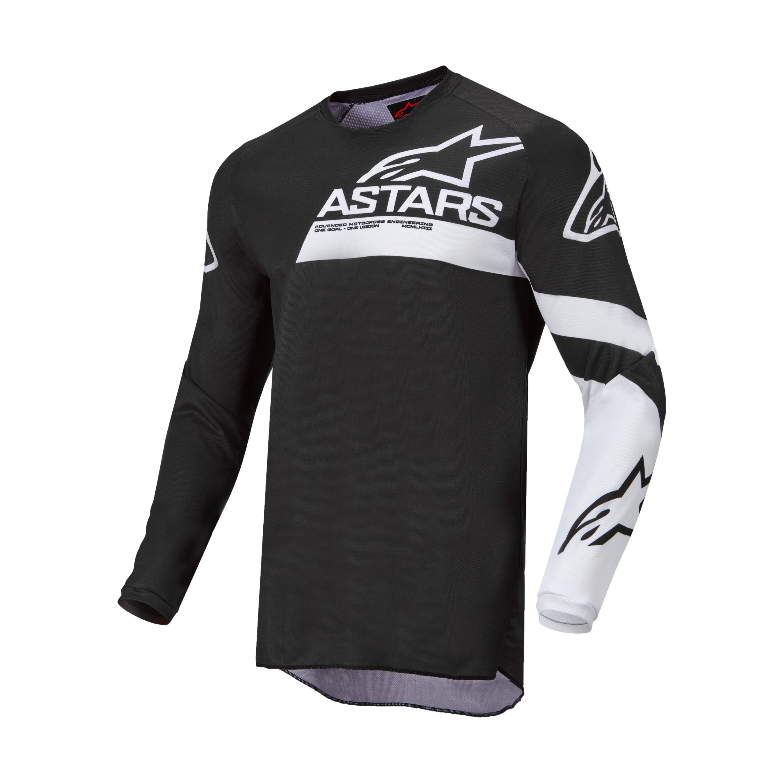 ALPINESTARS FLUID CHASER JERSEY BLACK/WHITE LG - 482-9742L