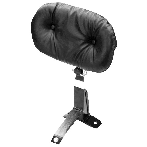 Harley Davidson FLH, FLT '83-'96 Plain Regal Driver Backrest Kit by Mustang Regal