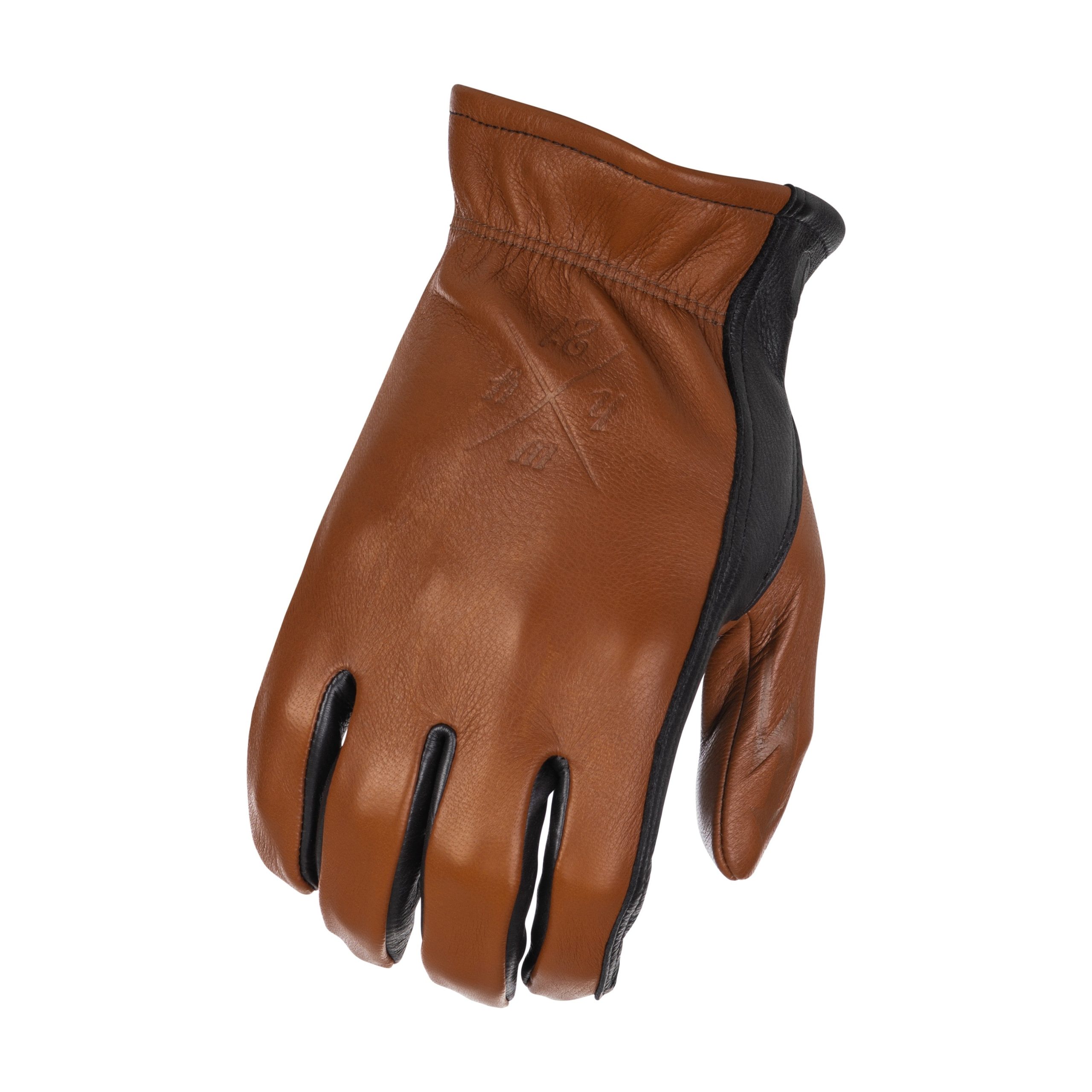 HIGHWAY 21 LOUIE GLOVES BLACK/TAN 2X - 489-00262X