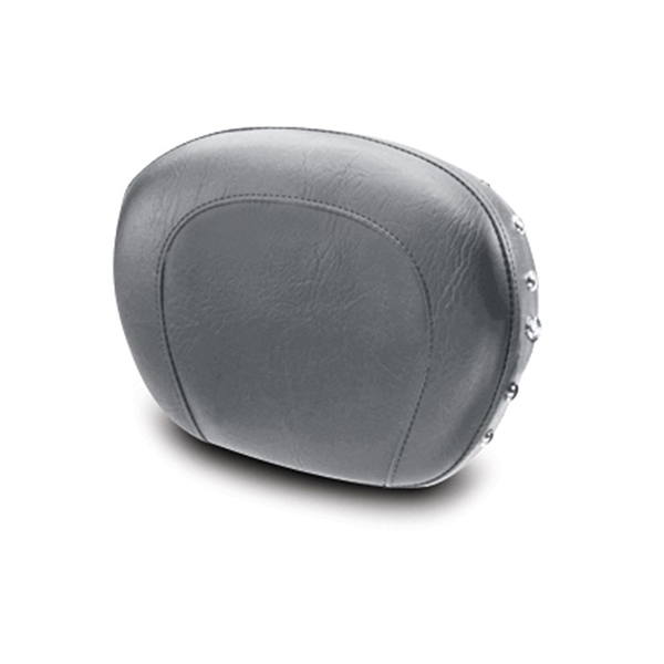 Harley Davidson FLHX Street Glide '06-Present Sissy Bar Pad with Black Studs 9"H x 12"W by Mustang