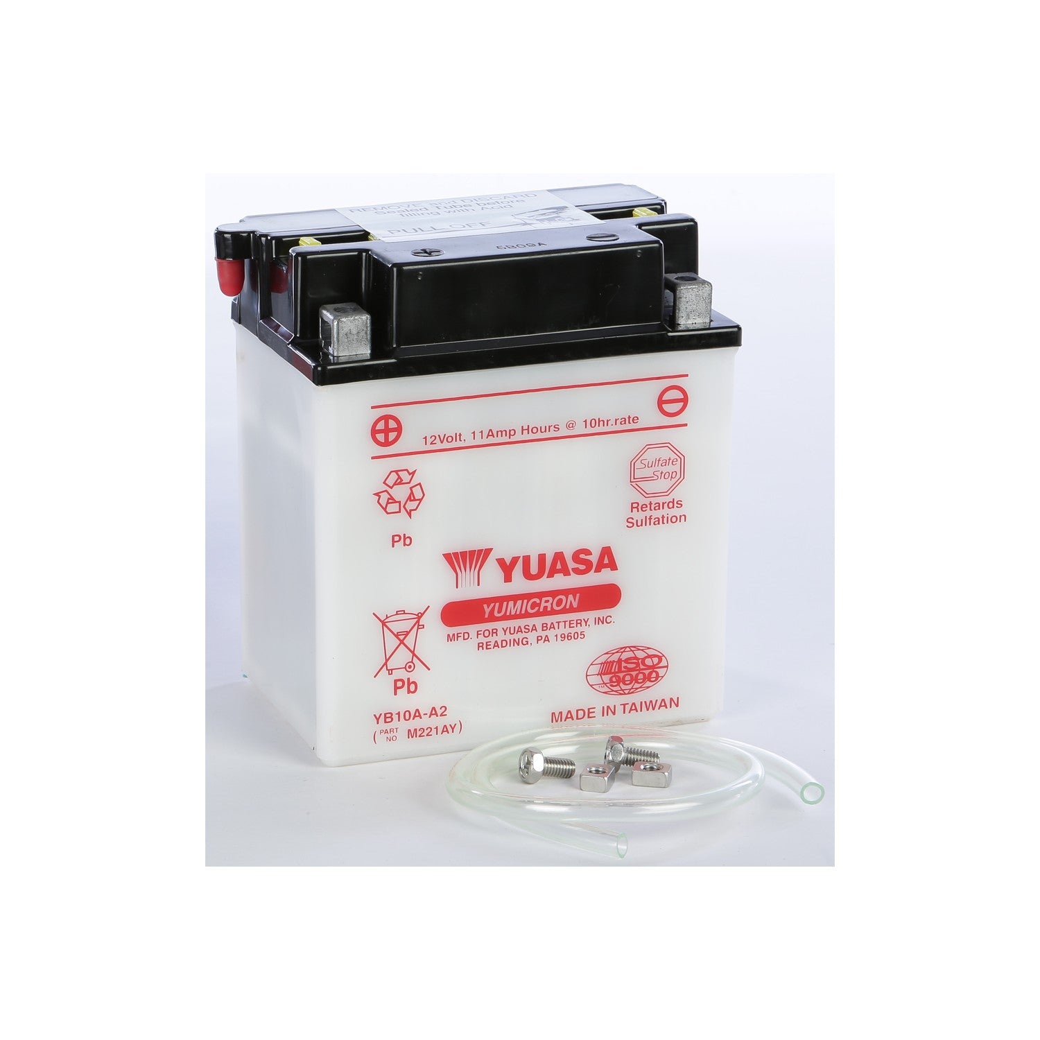 YUASA BATTERY YB10A-A2 CONVENTIONAL - 49-1836