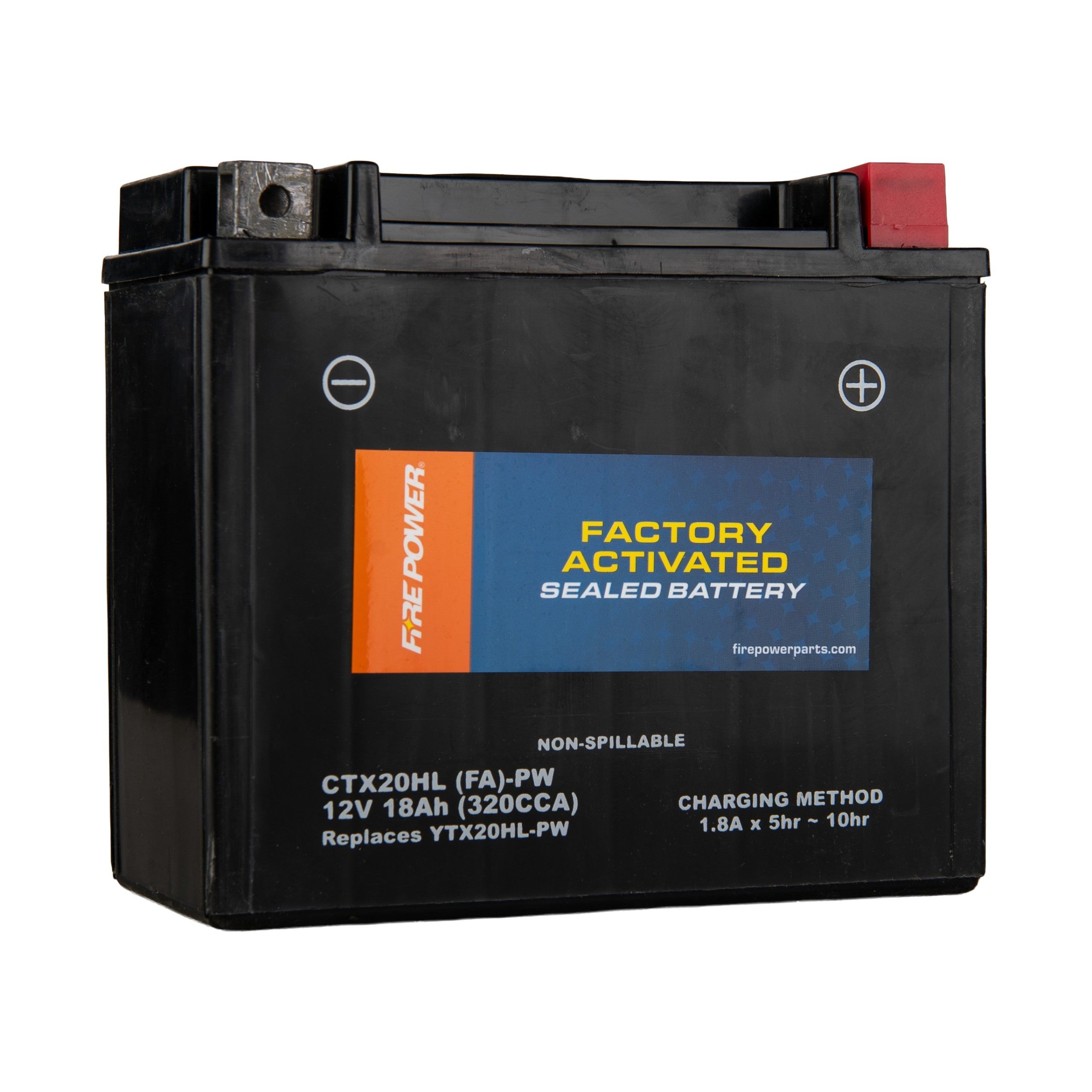 FIRE POWER BATTERY CTX20HL (FA)-PW SEALED FACTORY ACTIVATED - 49-3039