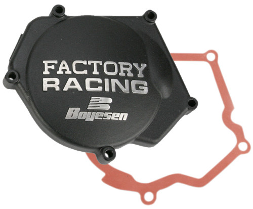 Boyesen Factory Ignition Cover - Black - '99-25 Yamaha YZ250/YZ250X (SC-32AB)