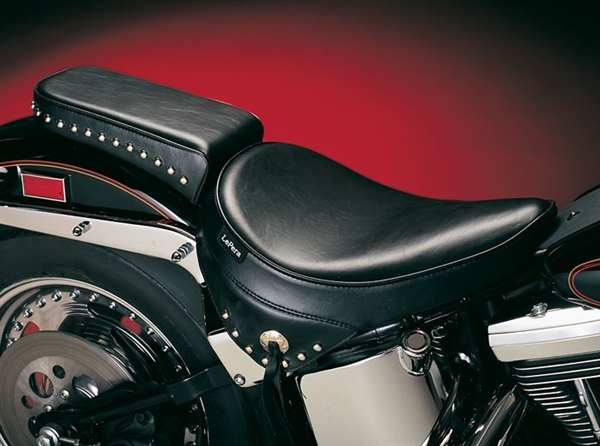 Harley Davidson FL & FX '64-'84 Sanora Custom Solo Seat Pillion Pad by Le Pera