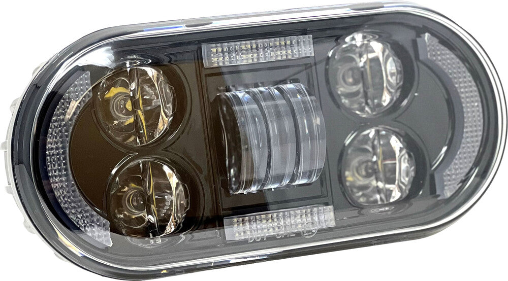 Letric Lighting Co Sportster S Headlight Integrated LED `21-23 - LLC-LH-SS