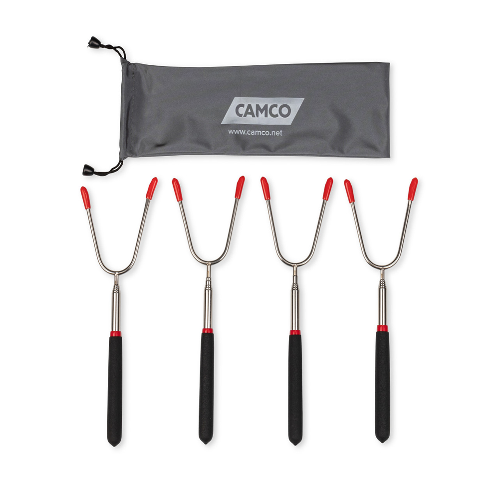 Camco Telescoping Roasting Fork 4 Pack