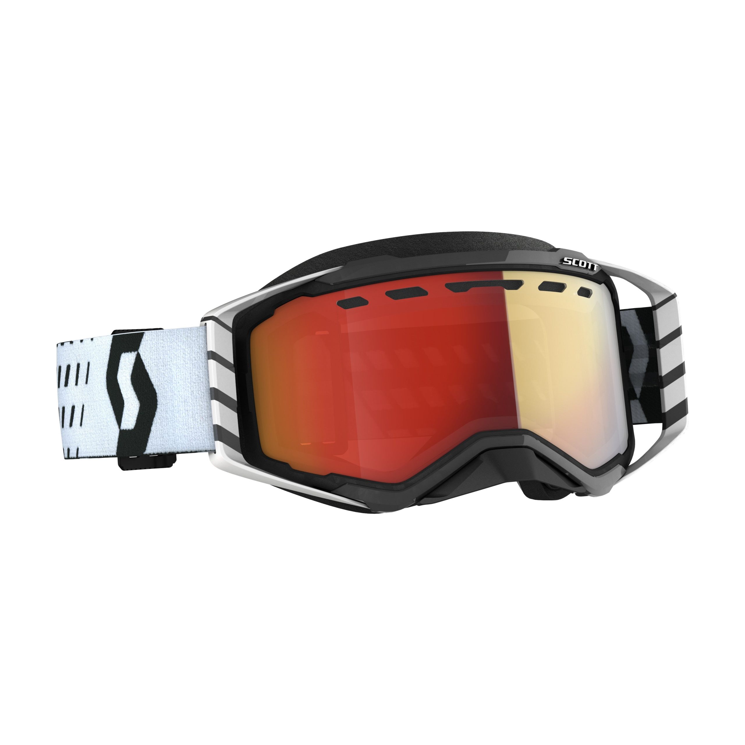 SCOTT PROSPECT SNWCRS GOGGLE BLK/WHT ENHANCER RED CHROME - 51-1931