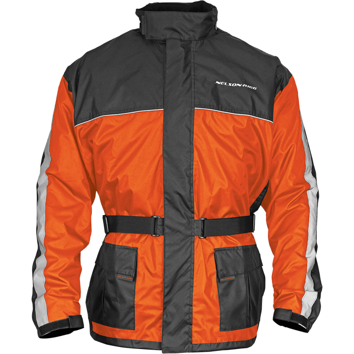 NELSON RIGG 2854-0313 SSJ-ORG-01-SM Solo Storm Waterproof Jacket - Orange/Black - S