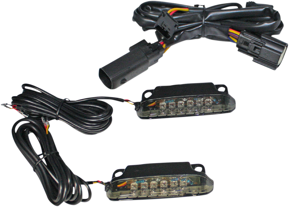 CUSTOM DYNAMICS Luggage Rack Light Bar - Smoke