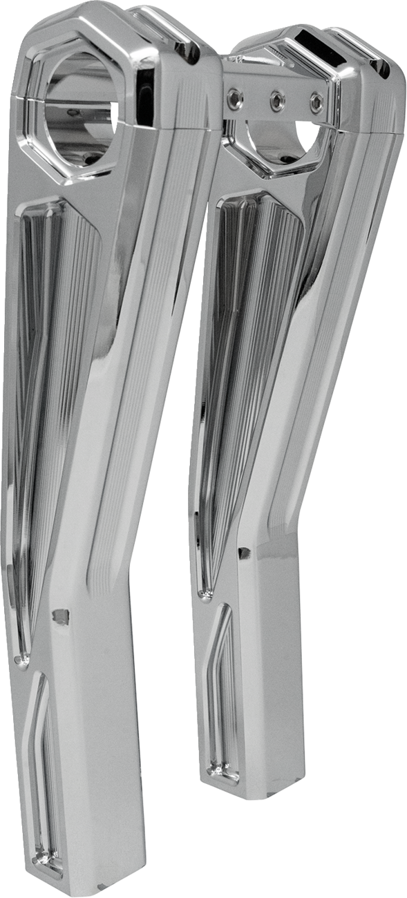 KODLIN USA Ascent Pro Risers - Pullback - 10" - Chrome