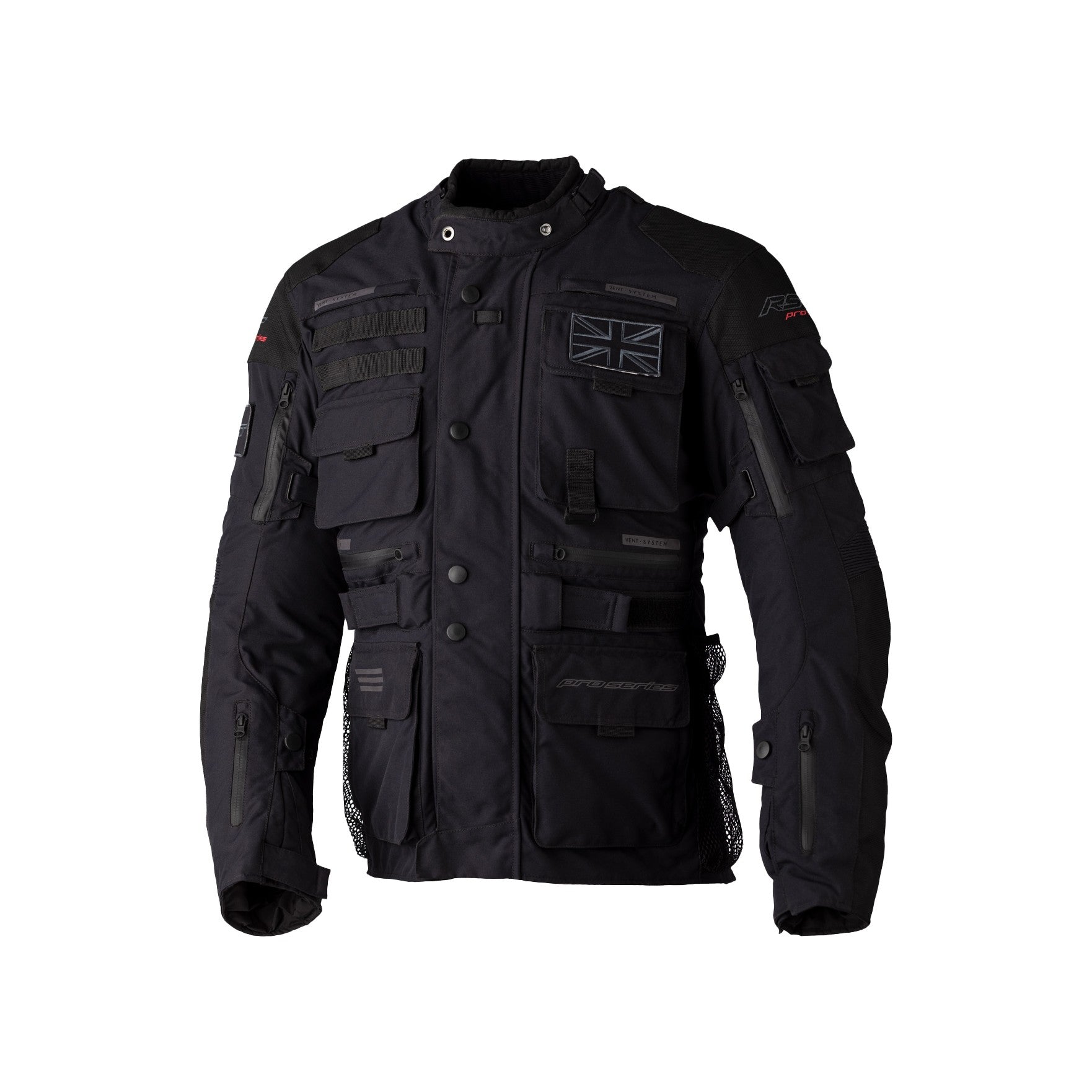 RST PRO SERIES AMBUSH CE JACKET BLACK/BLACK TEXTILE MD - 556-2986042