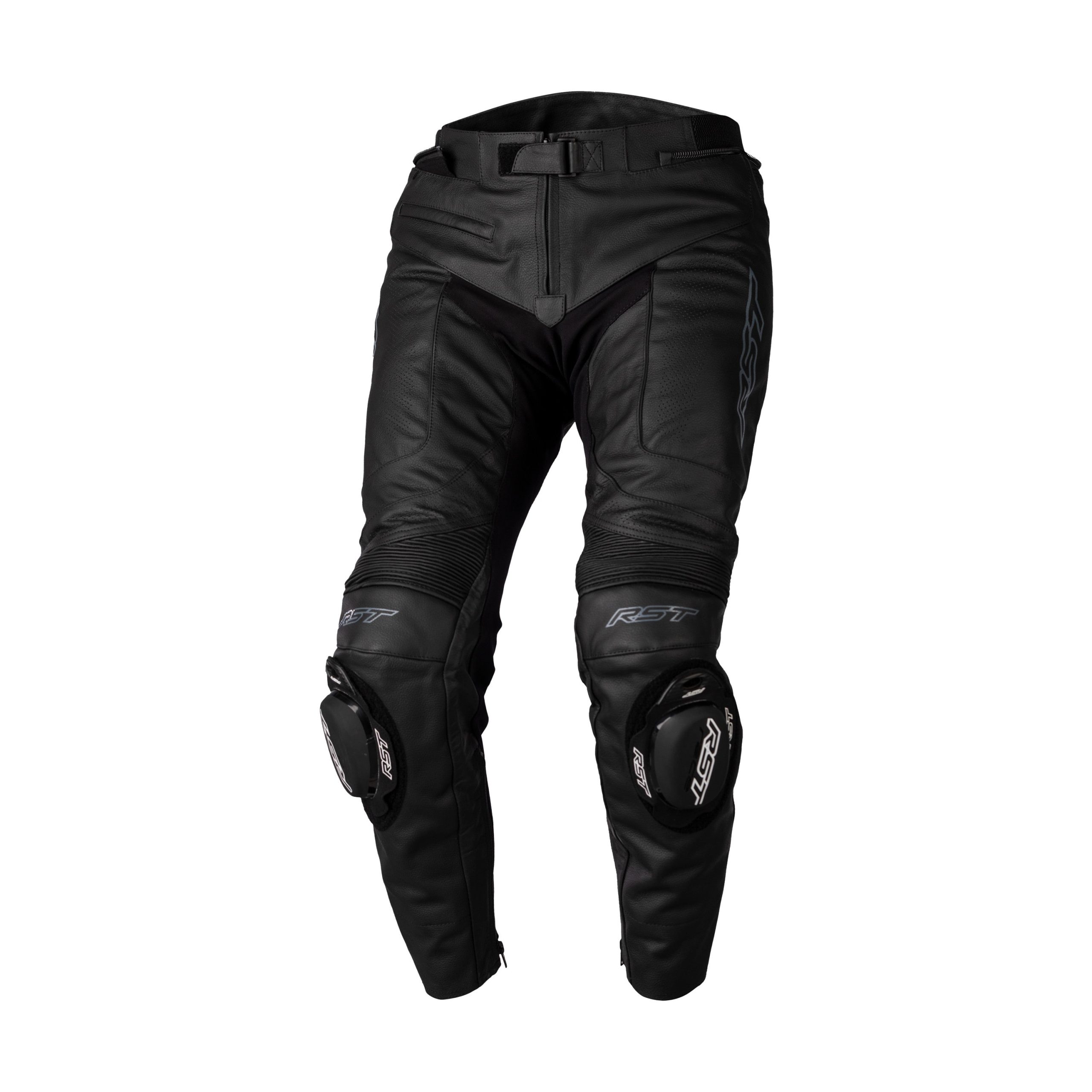 RST S1 CE SL JEAN BLACK/BLACK LEATHER XL - 556-3022036