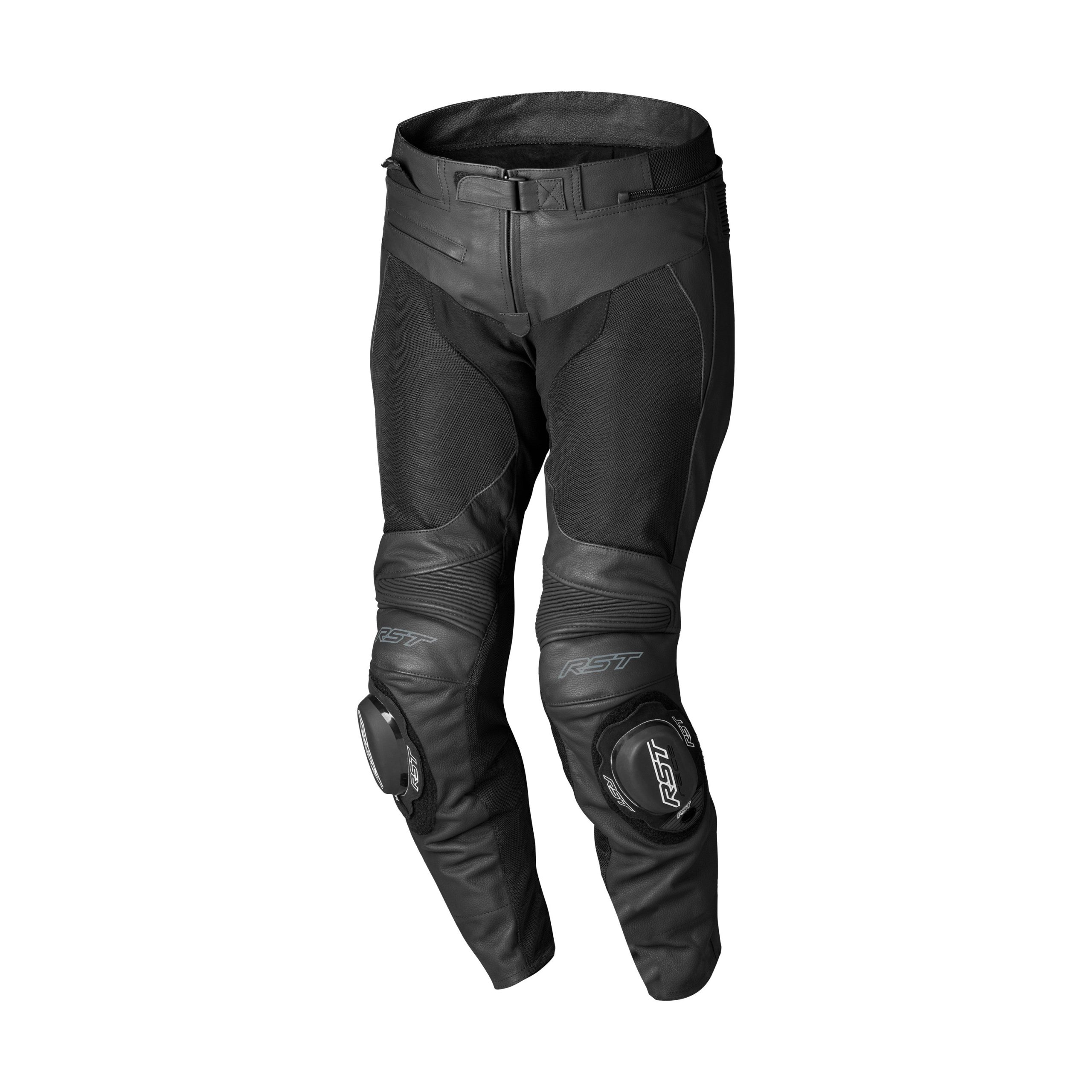 RST S1 MESH CE JEAN BLACK/BLACK LEATHER LG - 556-3466034
