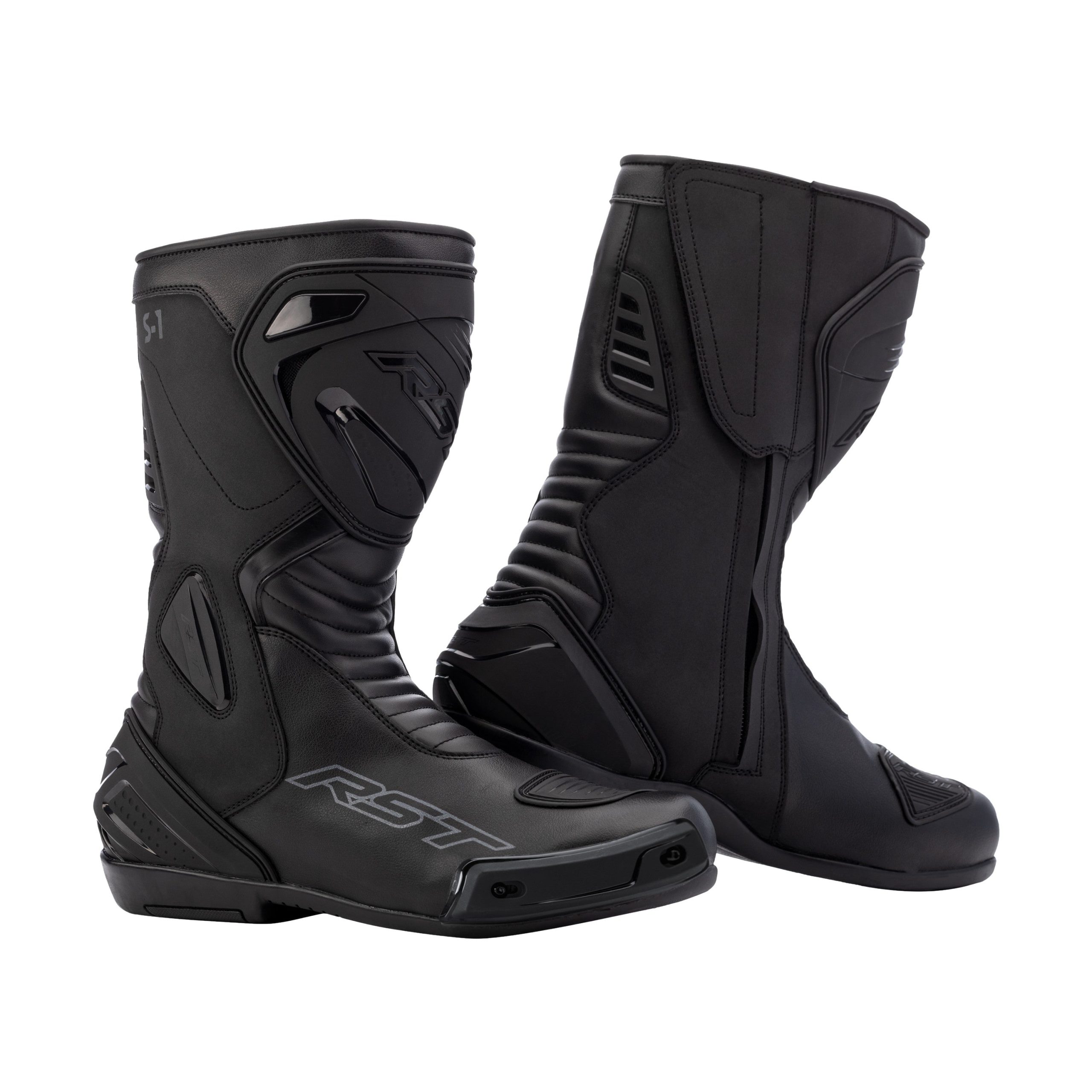 RST LADIES S1 CE BOOT BLACK WATERPROOF