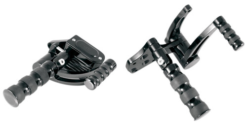 GMA Billet Aluminum Black Forward Controls (GMA-FC-100-B)