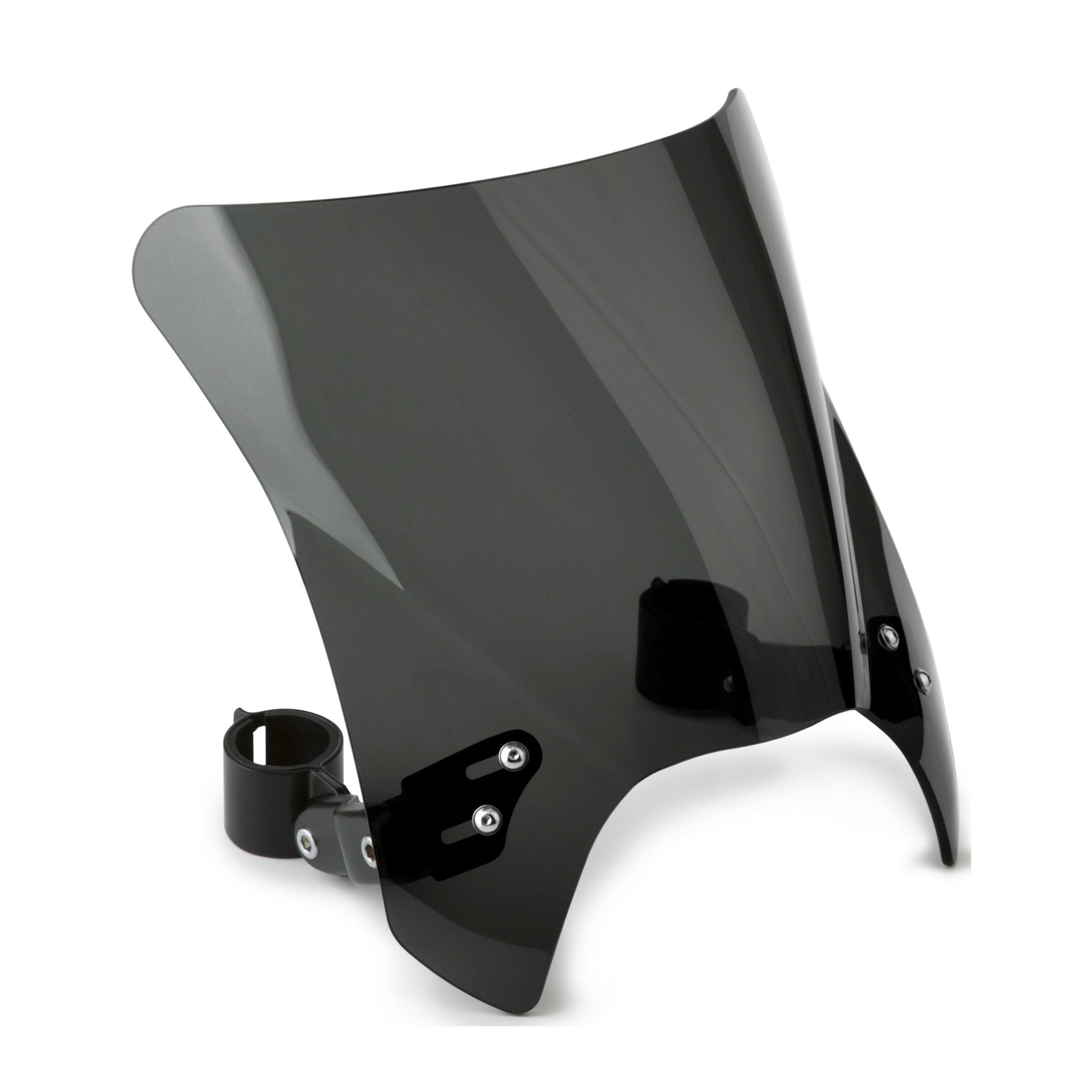 NATIONAL CYCLE MOHAWK WINDSHIELD DARK TINT BLACK HARDWARE - 562-2850B