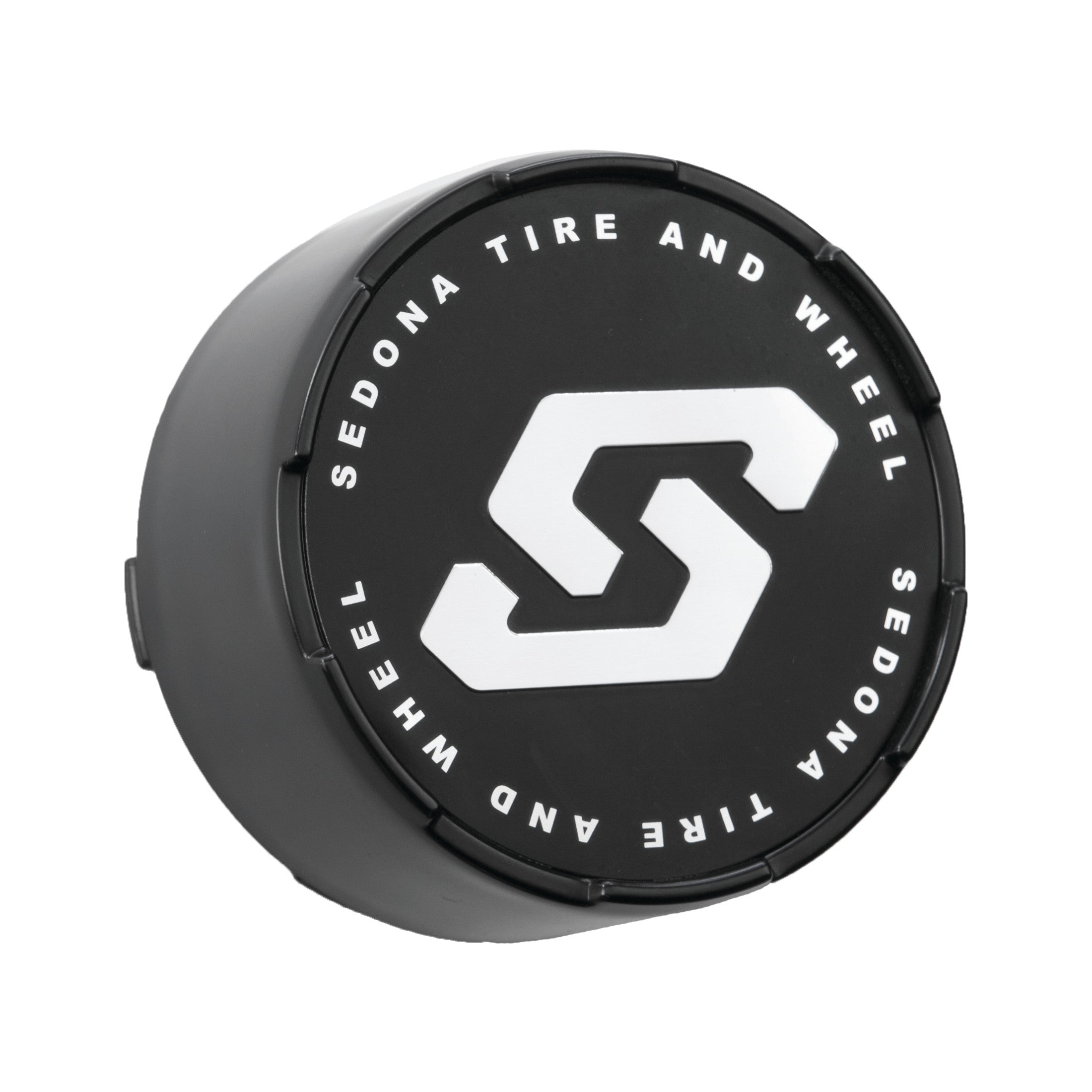 SEDONA SPLIT 6 WHEEL REPLACMENT CAP BLACK 4/137-4/156 - 570-0011