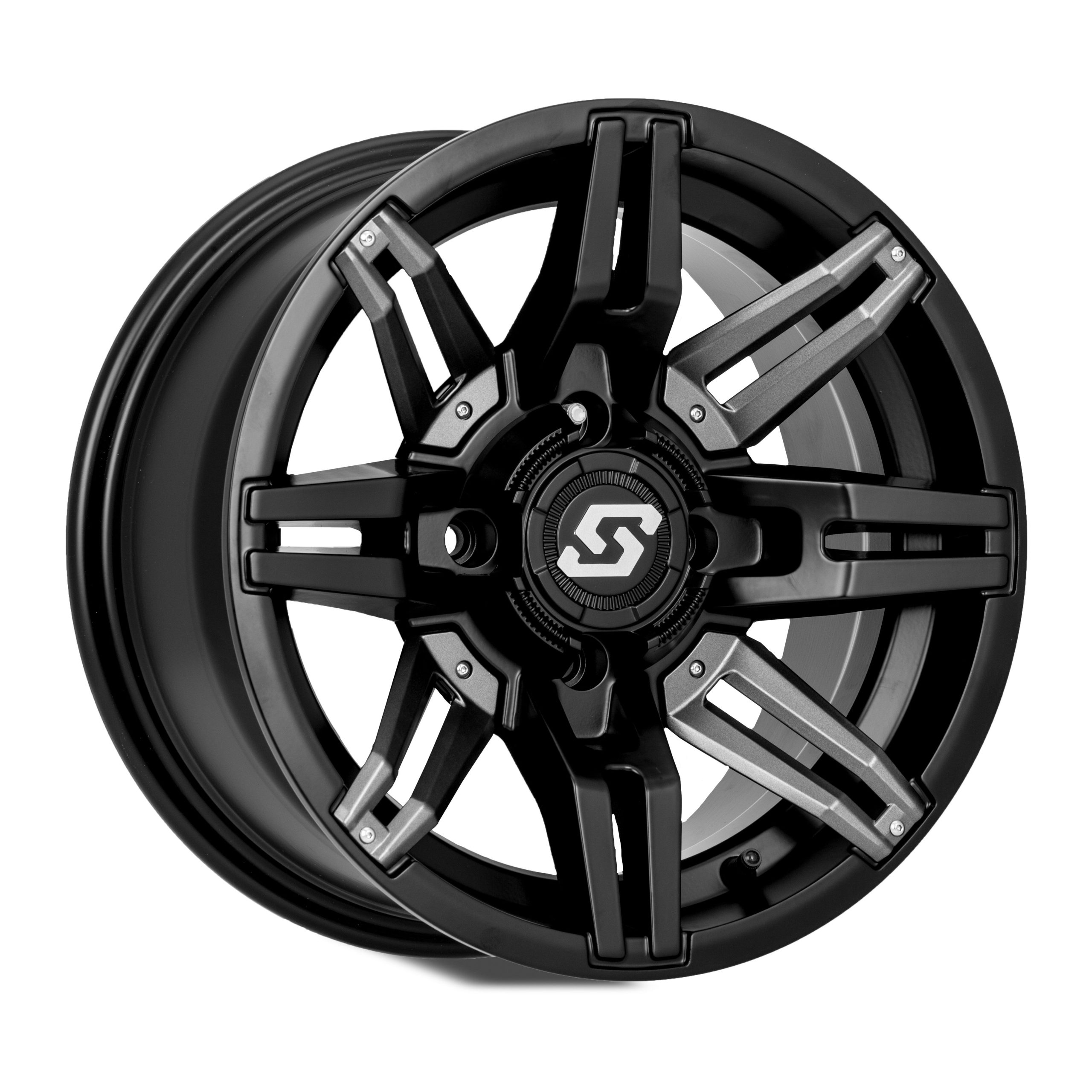 SEDONA RUKUS WHEEL 14X7 4/137 5+2 (+10MM) BLK/GUNMETAL - 570-1272