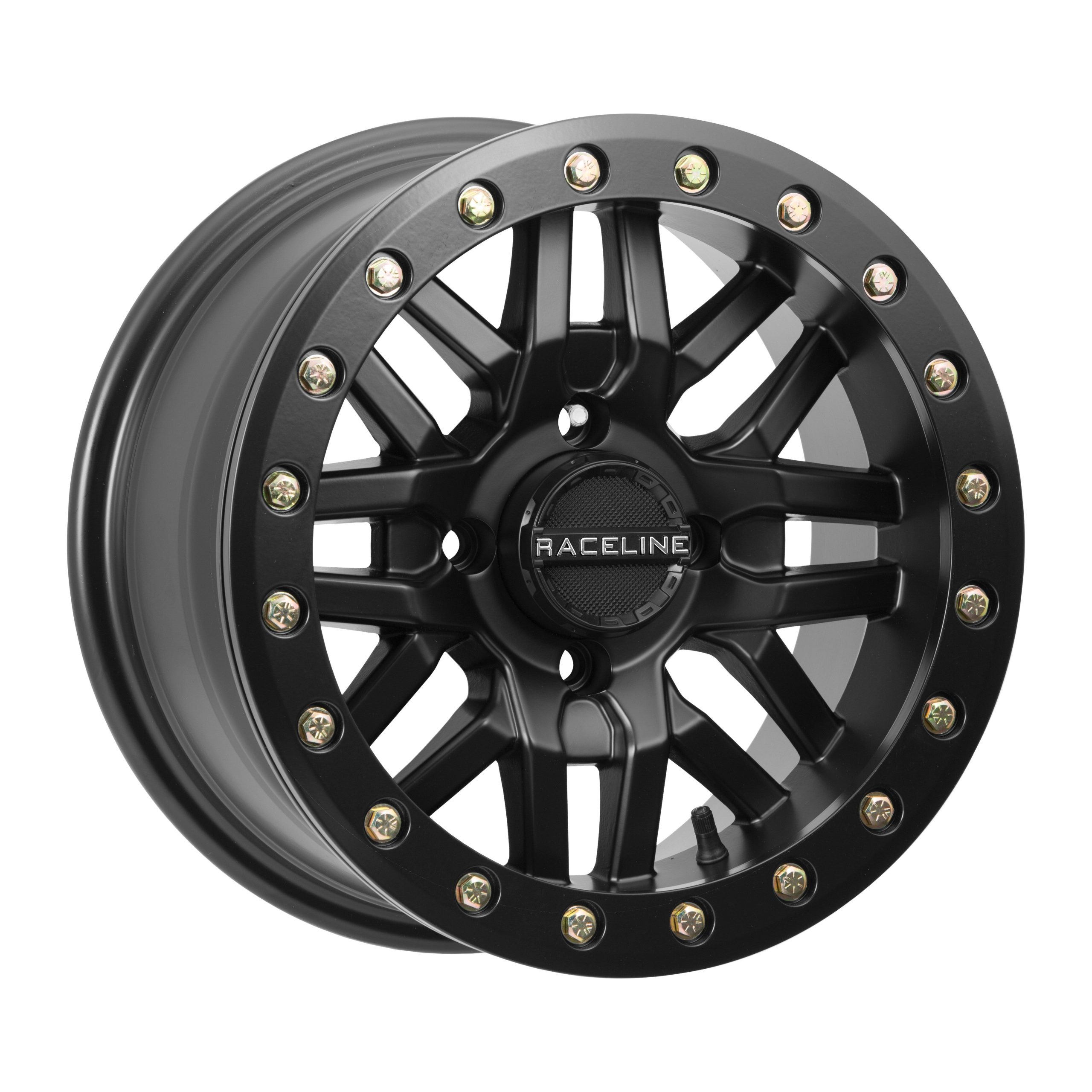 RACELINE RYNO BDLK WHEEL 15X7 4/156 5+2 (+10MM) BLACK - 570-1605