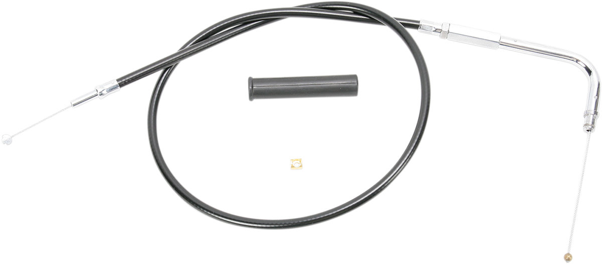 DRAG SPECIALTIES Black Vinyl Throttle Cable - 39-1/2"