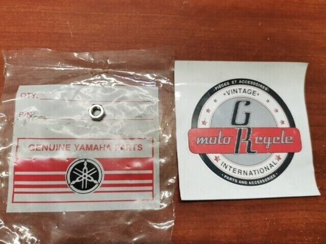 NOS YAMAHA HEXAGON NUT 95301-12700-00 SUB 95311-12700-00 95317-12700-00 Y129