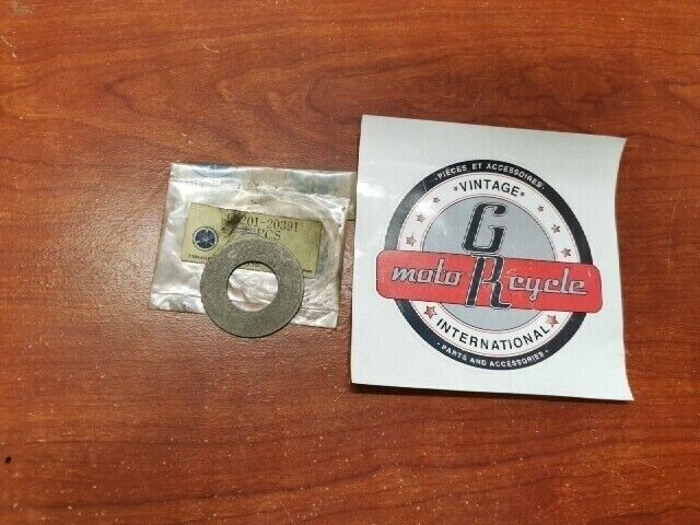 NOS YAMAHA 1973 1974 TX750 PLATE WASHER 90201-20391-00 SUB 90201-20394-00 Y111