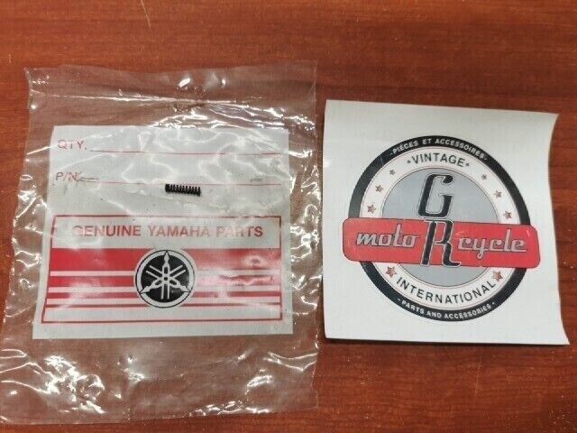 NOS YAMAHA FS1 YG1 YJ1 YJ2 YZ80 SPRING 102-24529-00-00 SUB 90501-07029-00 Y120