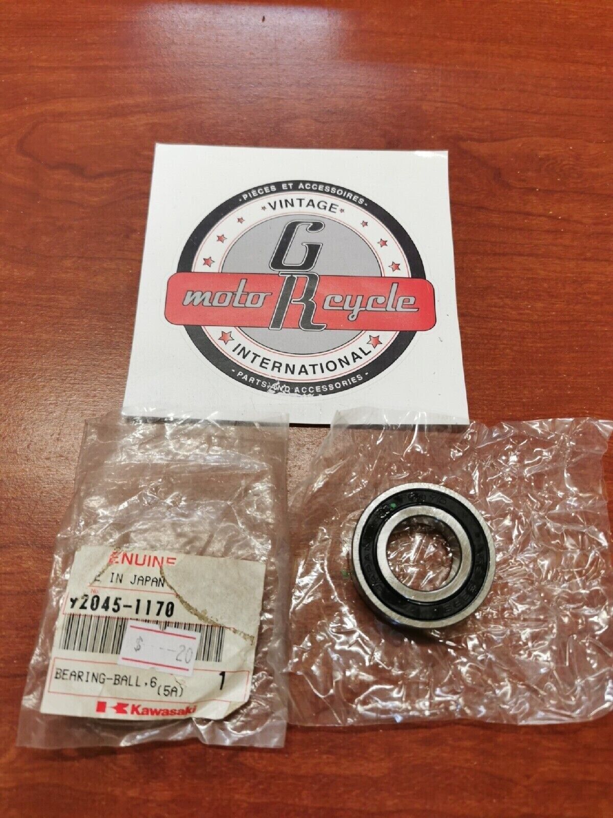 NOS KAWASAKI KSF250 KLF300 KEF300 KAF300 KXF250 BALL BEARING 92045-1170 K25