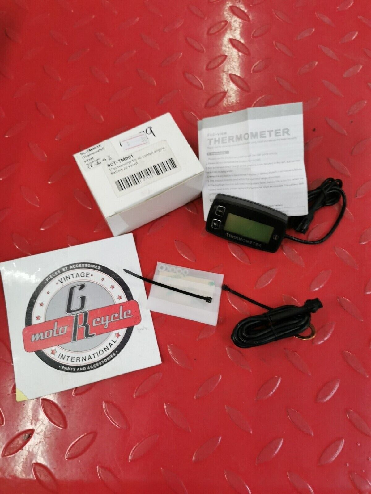NOS RUNLEADERTHERMOMETER FOR AIR COOLED ENGINERL-TM003A J10