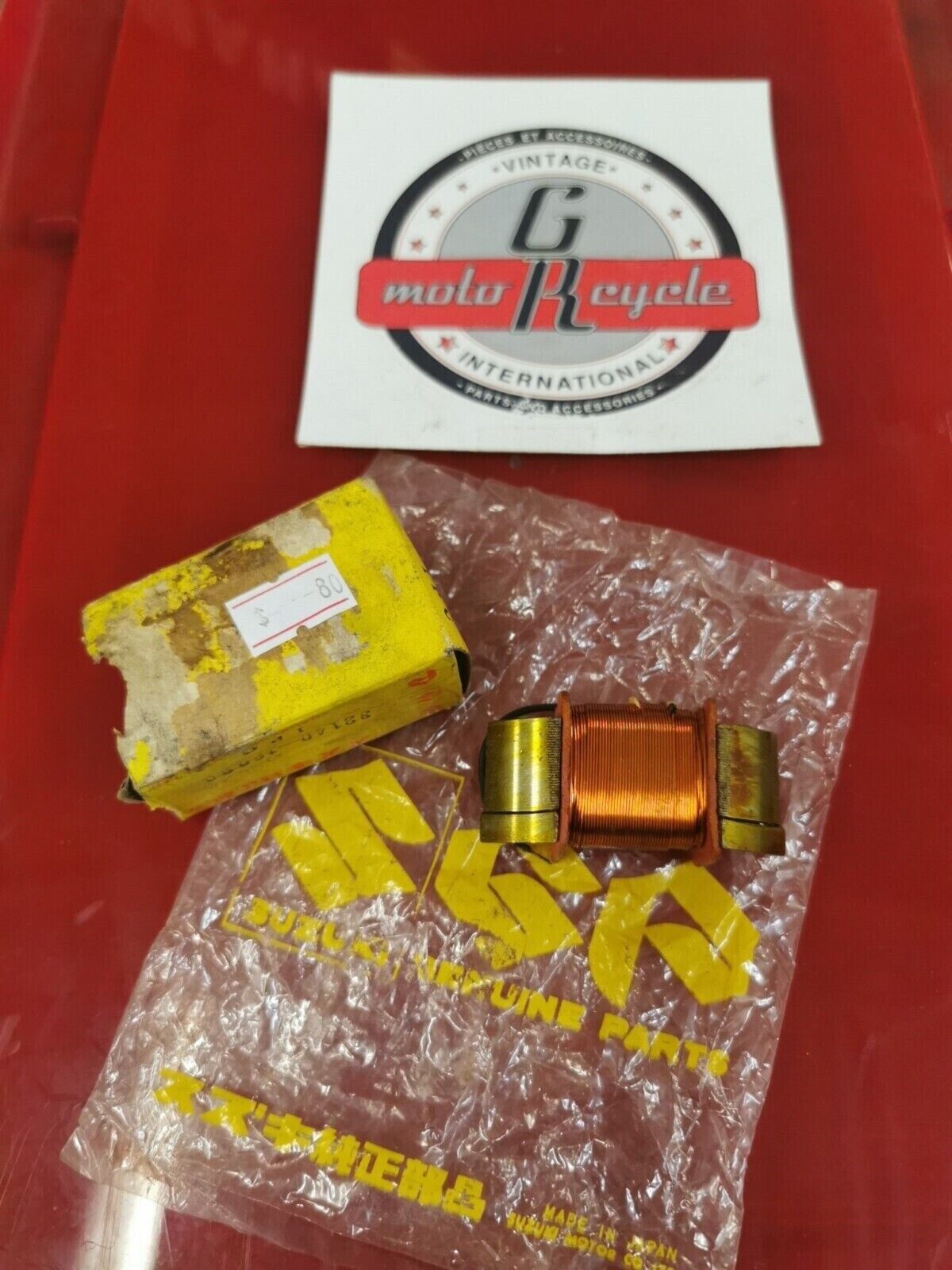 NOS SUZUKI TC90 TS90 PRIMARY COIL 32140-12020 SUB BY 32140-03620 S23
