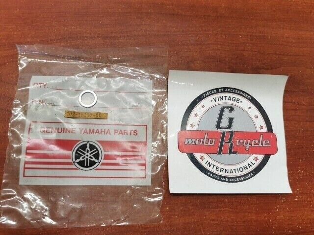 NOS YAMAHA DT50 DT80 DT125 GT80 WASHER 102-18137-00-00 SUB 90201-12M34-00 Y120