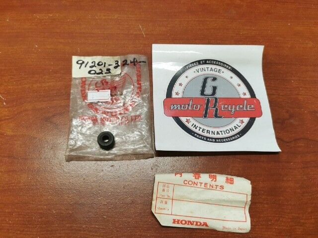 NEW NOS HONDA CB125 CB250 MB50 MTX125 NS50 OIL SEAL 6.5X14.5X7 91201-324-023 H99