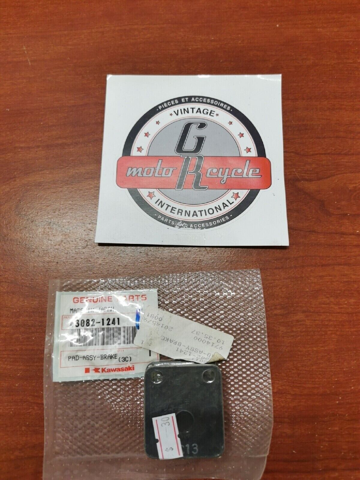 NOS KAWASAKI 2000 - 2005 KX65 REAR PAD ASSY BRAKE 43082-1241 K26