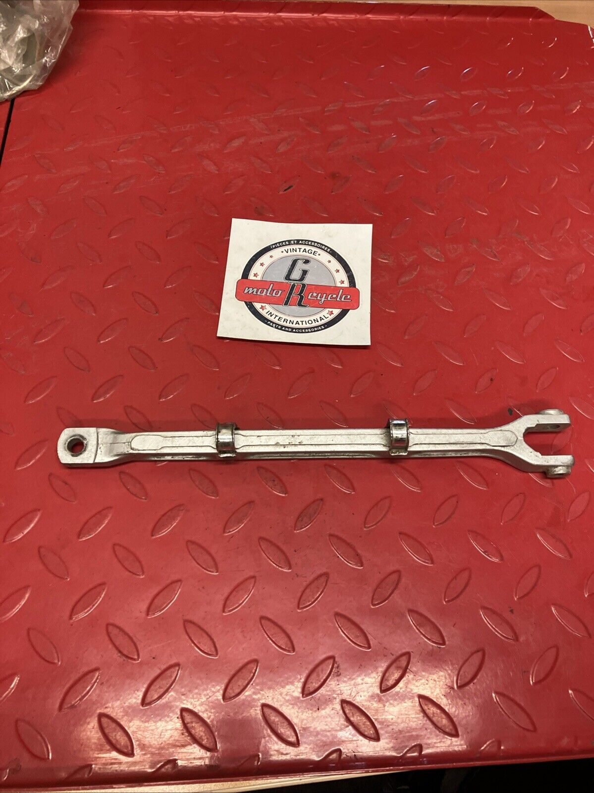 HONDA CX500T TURBO 1982 1983 REAR BRAKE STOP TORQUE LINK ARM HOLDER U6