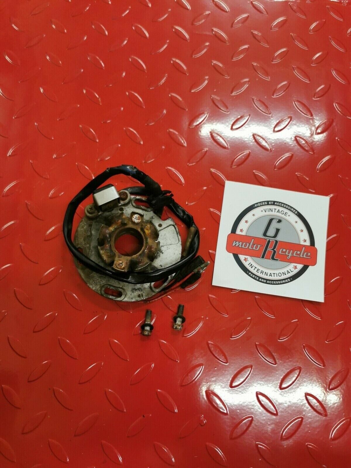 SUZUKI RM125 1991 STATOR MAGNETO ALTERNATOR GENERATOR 1989 1990 TESTED GOOD