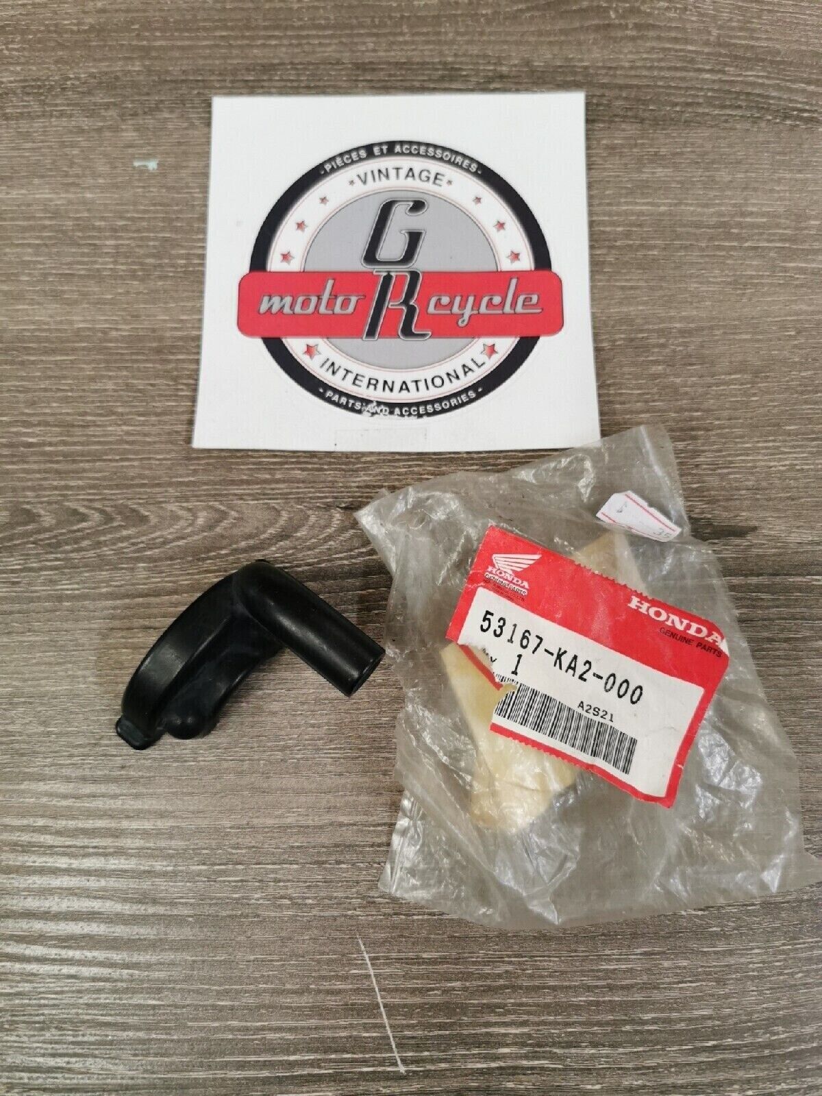 NOS HONDA XR80 XL125S XL200R XR100R HOUSING THROTTLE UPPER 53167-KA2-000H46