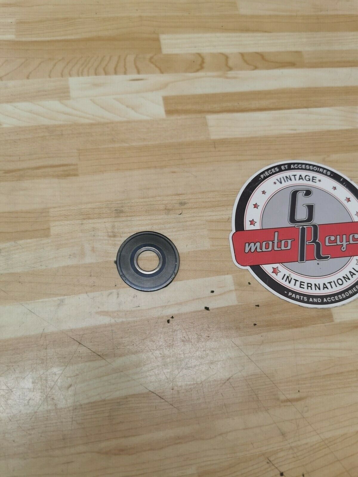 HONDA CR125R 1984 WATERPUMP WATER PUMP SHAFT GEAR WASHER PLATE 1985