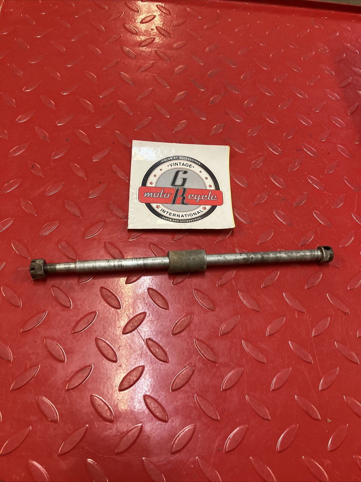 SUZUKI RV90 1976 REAR WHEEL AXLE BOLT SPACER COLLAR