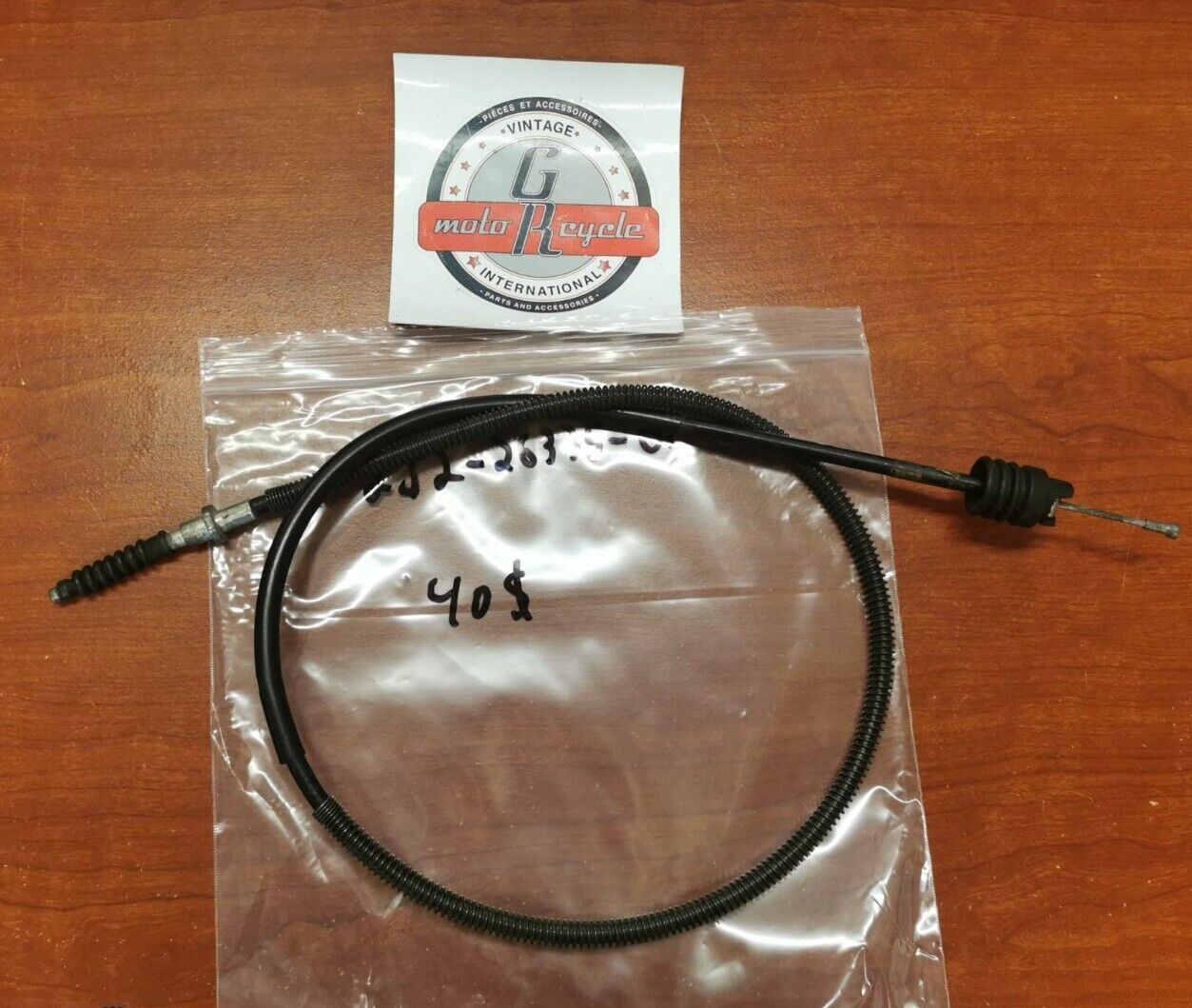 NOS YAMAHA 1978 - 1981 SR500 CLUTCH CABLE 2J2-26335-01-00 Y91