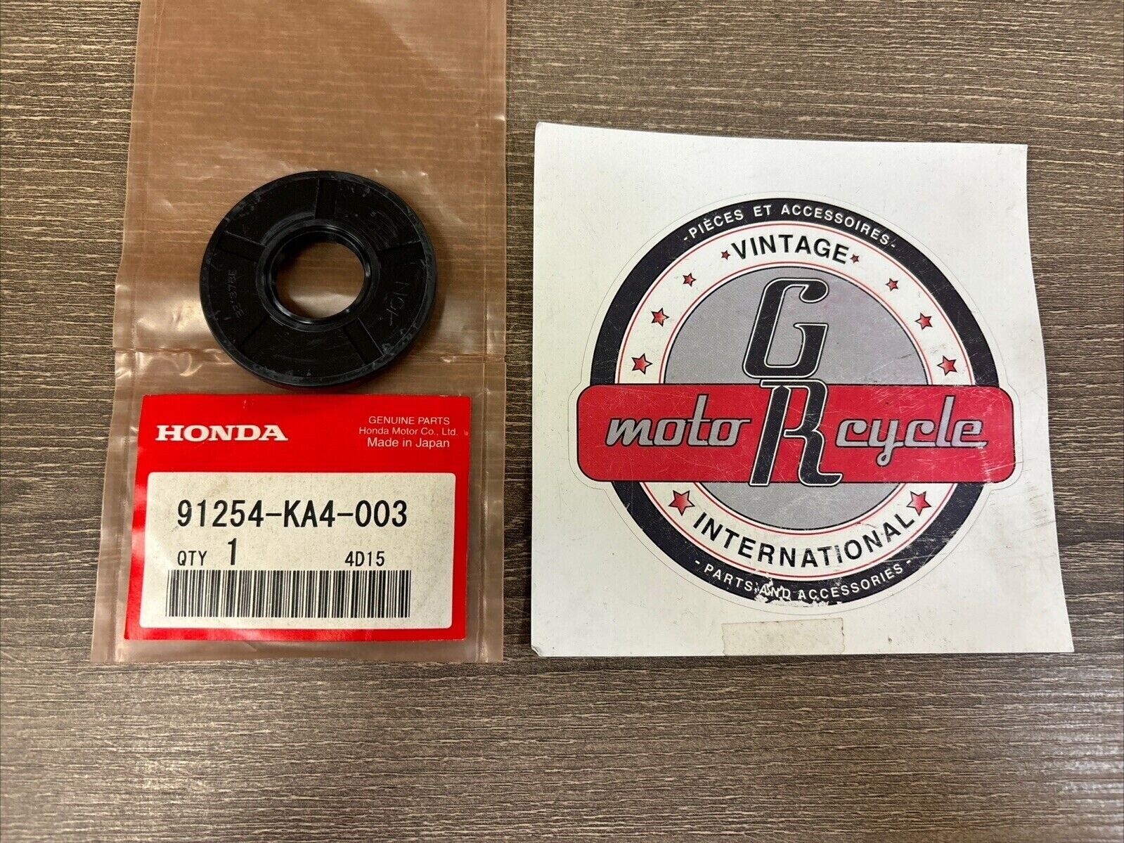 NOS HONDA CR125R CR250R CR450R CR480R CR500 DUST SEAL 20X50X5 91254-KA4-003 H126