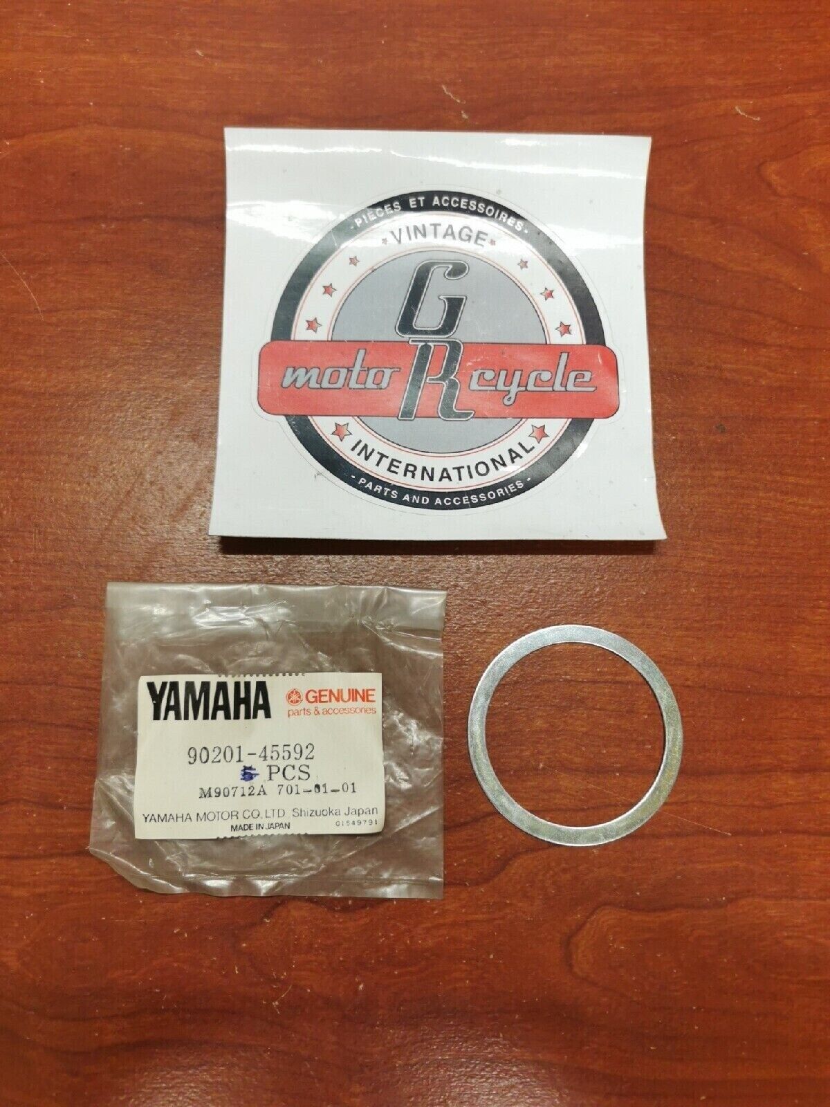 NOS YAMAHA EX570 SRX440 SRX340 PLATE WASHER 90201-45592-00 Y71