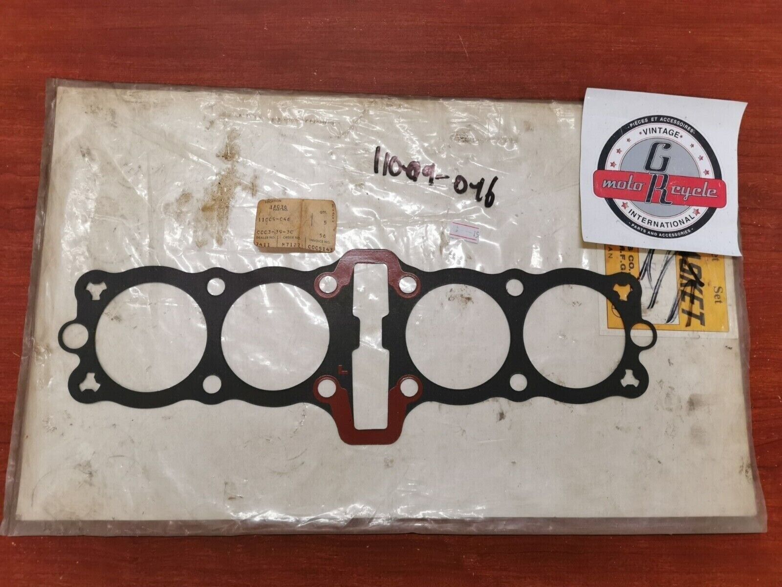 NOS KAWASAKI 1977 - 1979 KZ650 CYLINDER BASE GASKET 11009-046 K36