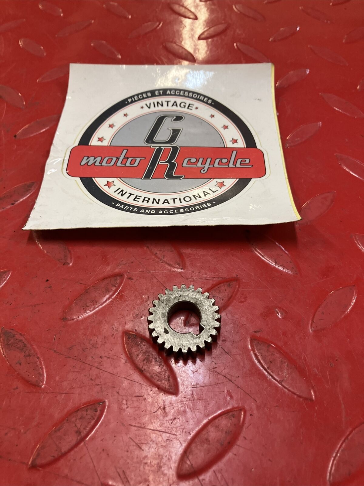 KAWASAKI KX125 1983 WATERPUMP WATER PUMP SPUR GEAR
