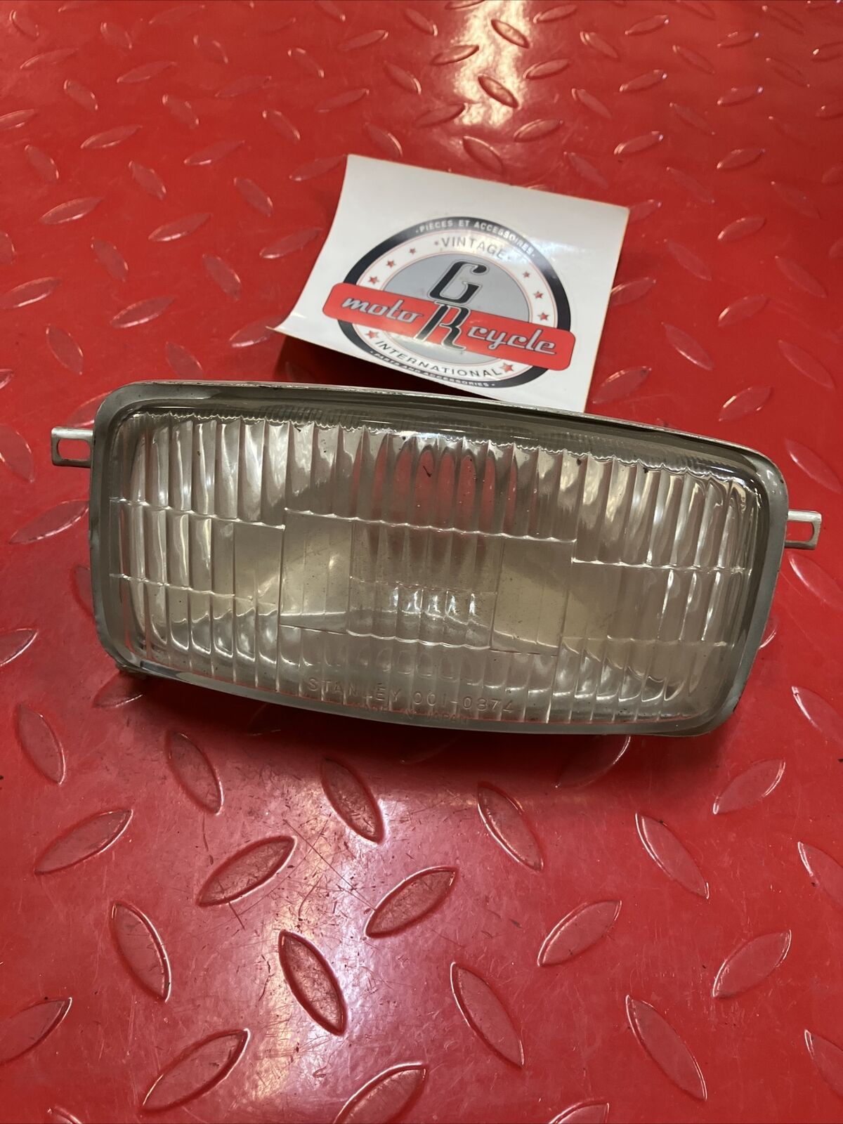 NOS SKIROULE HEADLIGHT HEAD LIGHT STANLEY 001-0874 001-0874-2 SR1