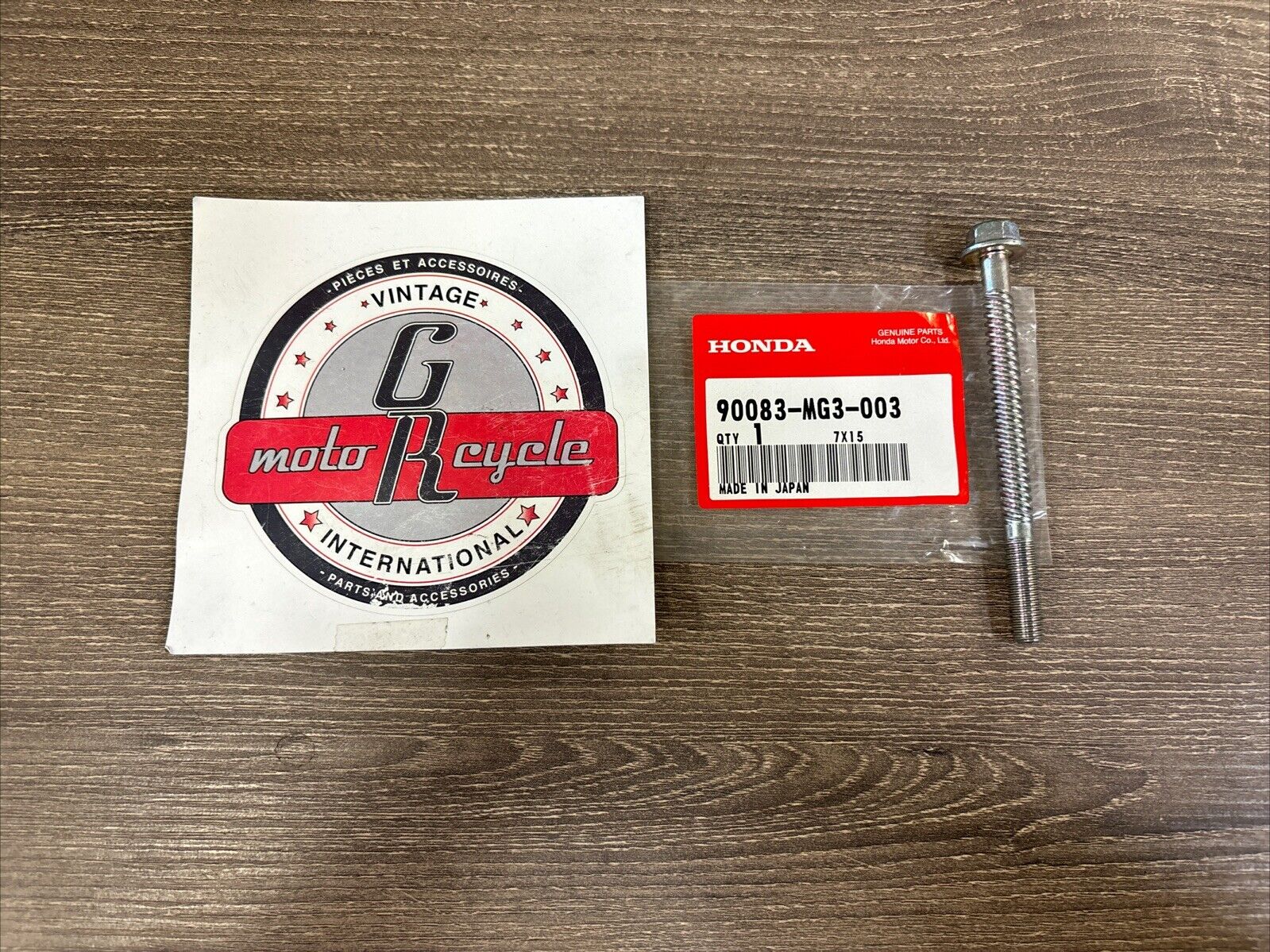 NOS HONDA NX500 XBR500 XL600 XR500R XR600R FLANGE BOLT 8X100 90083-MG3-003 H135