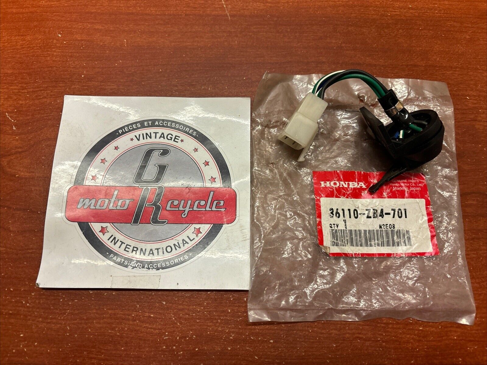 NOS HONDA GX240 GX340 GX390 ENGINE STOP SWITCH 36110-ZB4-701 SUB H185